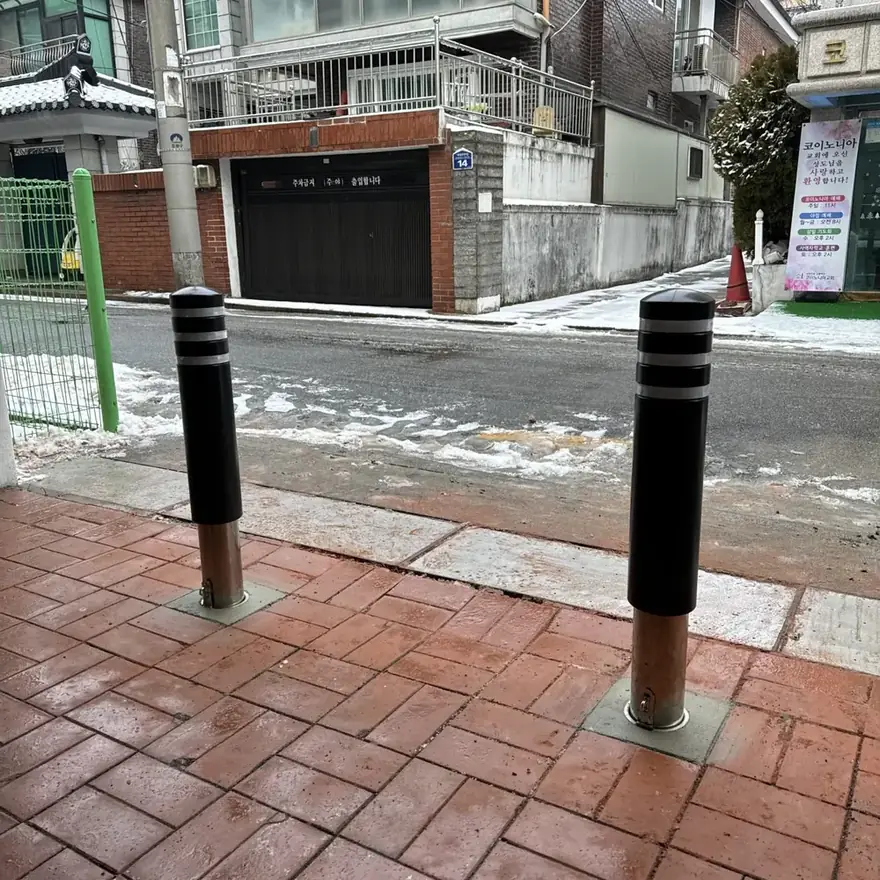 볼라드 신설 고양 일산 4