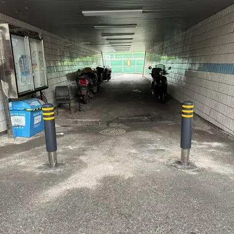 안산 매립식 볼라드 교체