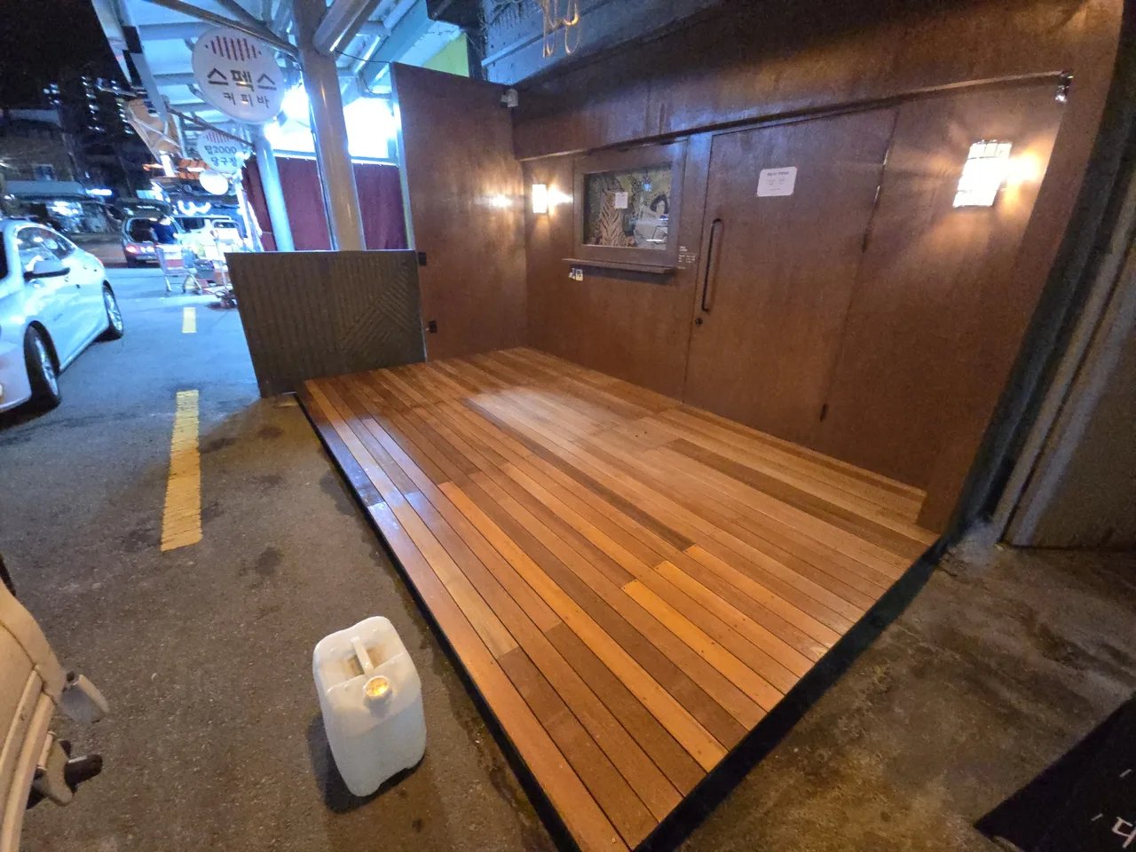 마당 데크 시공 서울 강남 5