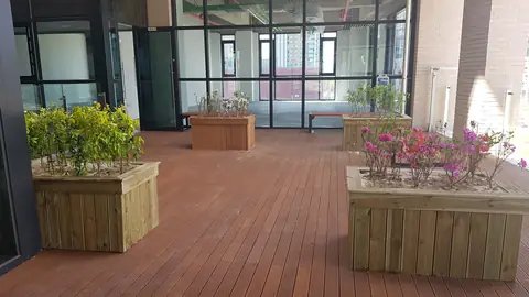 마당 데크 시공 서울 은평