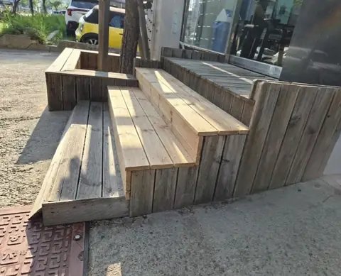 데크 계단 시공 경기 광주