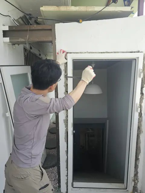 문 처짐 조정 경기 오산
