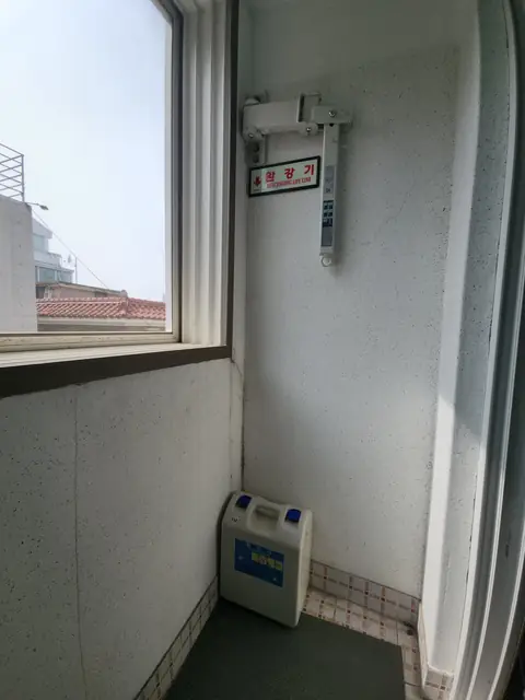 시흥 완강기 지지대 설치