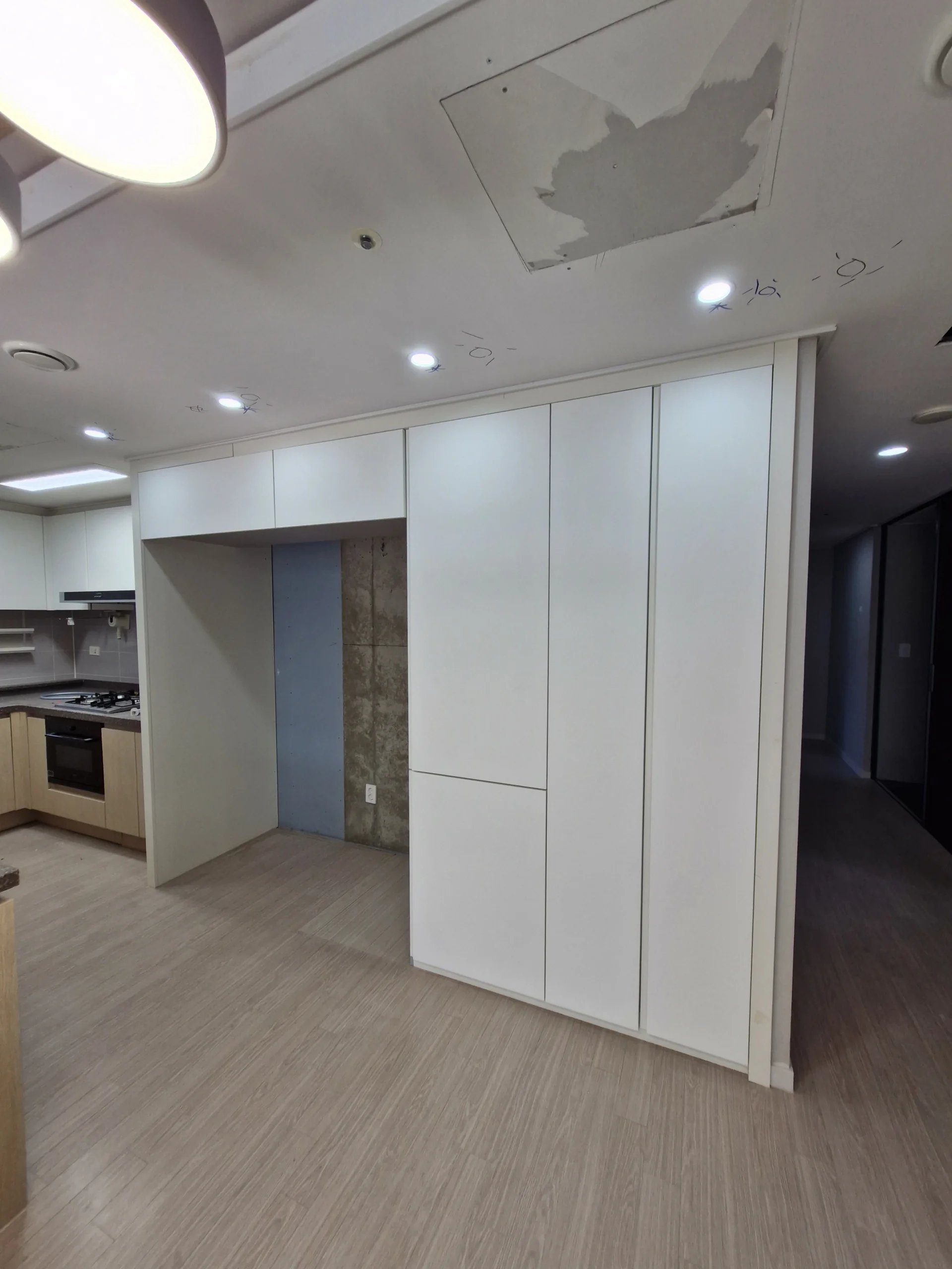 주방 냉장고장 제작 (완료) · 서울 광진구