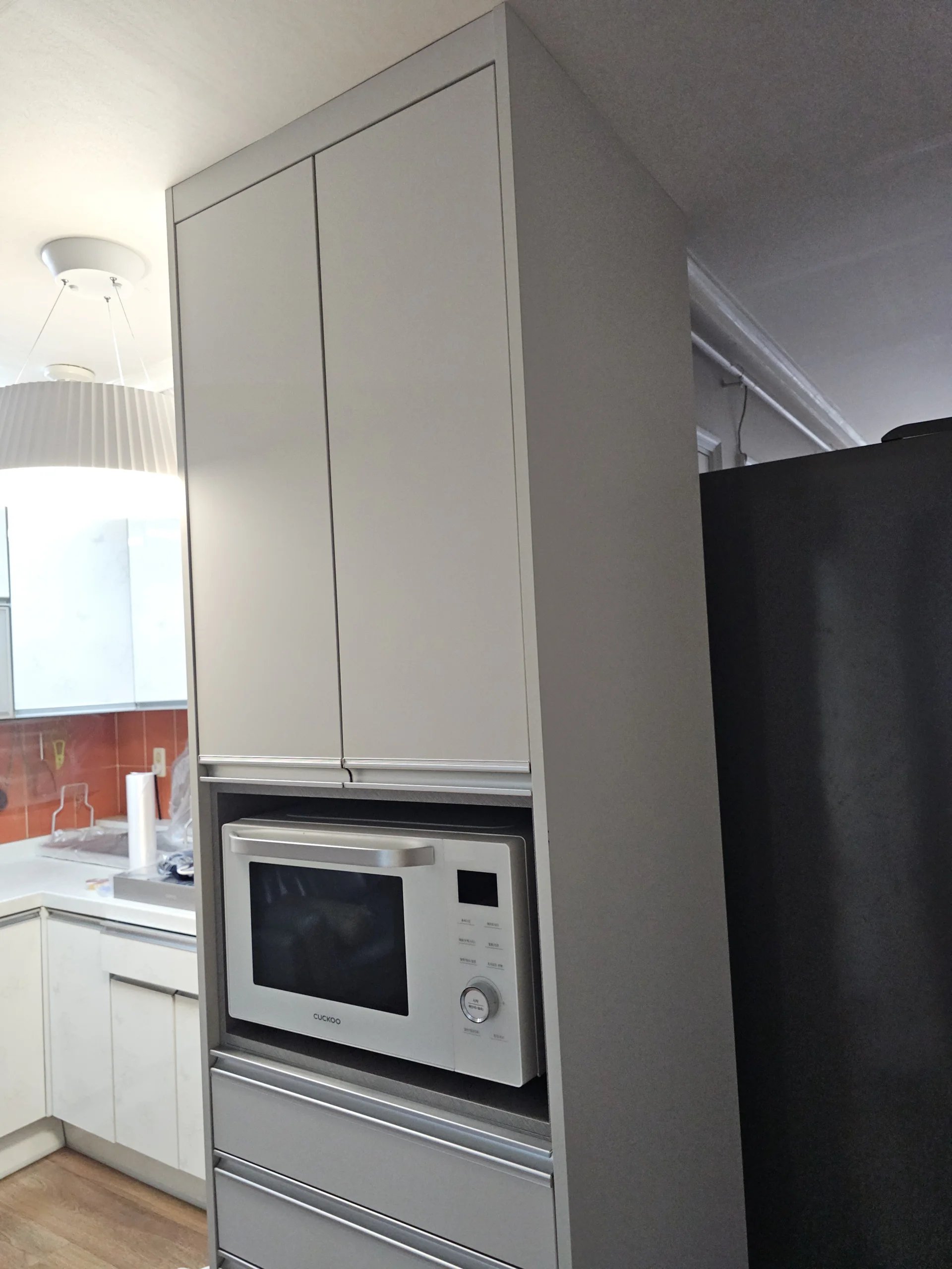 주방 키큰장 설치 (완료) · 서울 도봉구