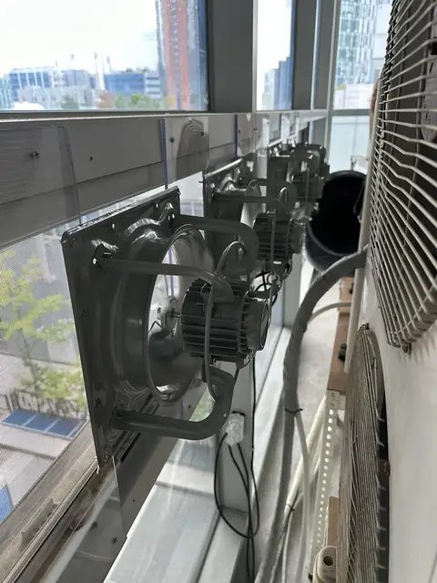 실외기실 환풍기 교체 서울