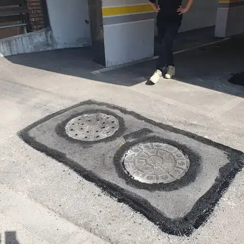 광주 주차장 맨홀 보수