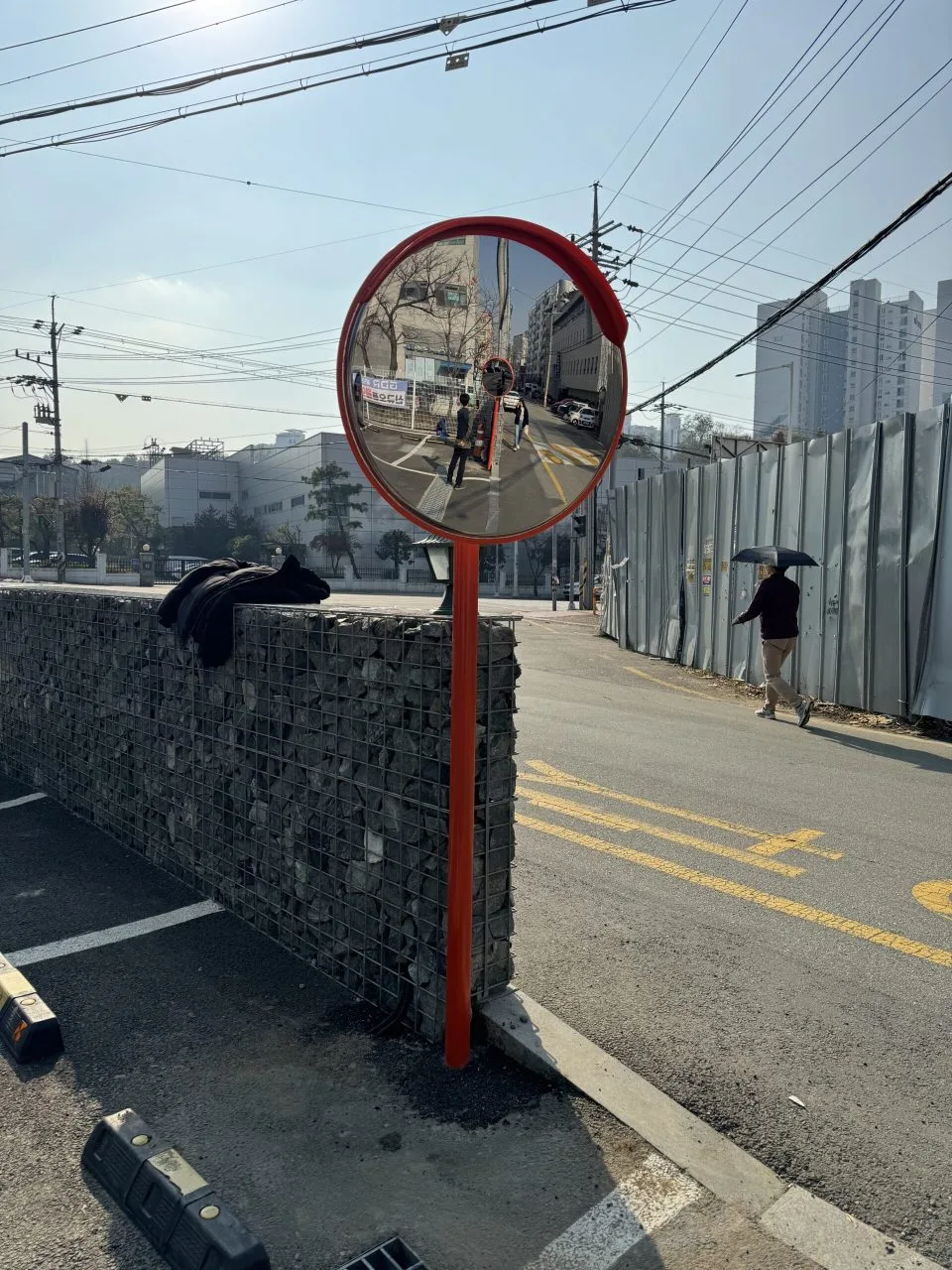 커브길 반사경 신설 수원 권선 1