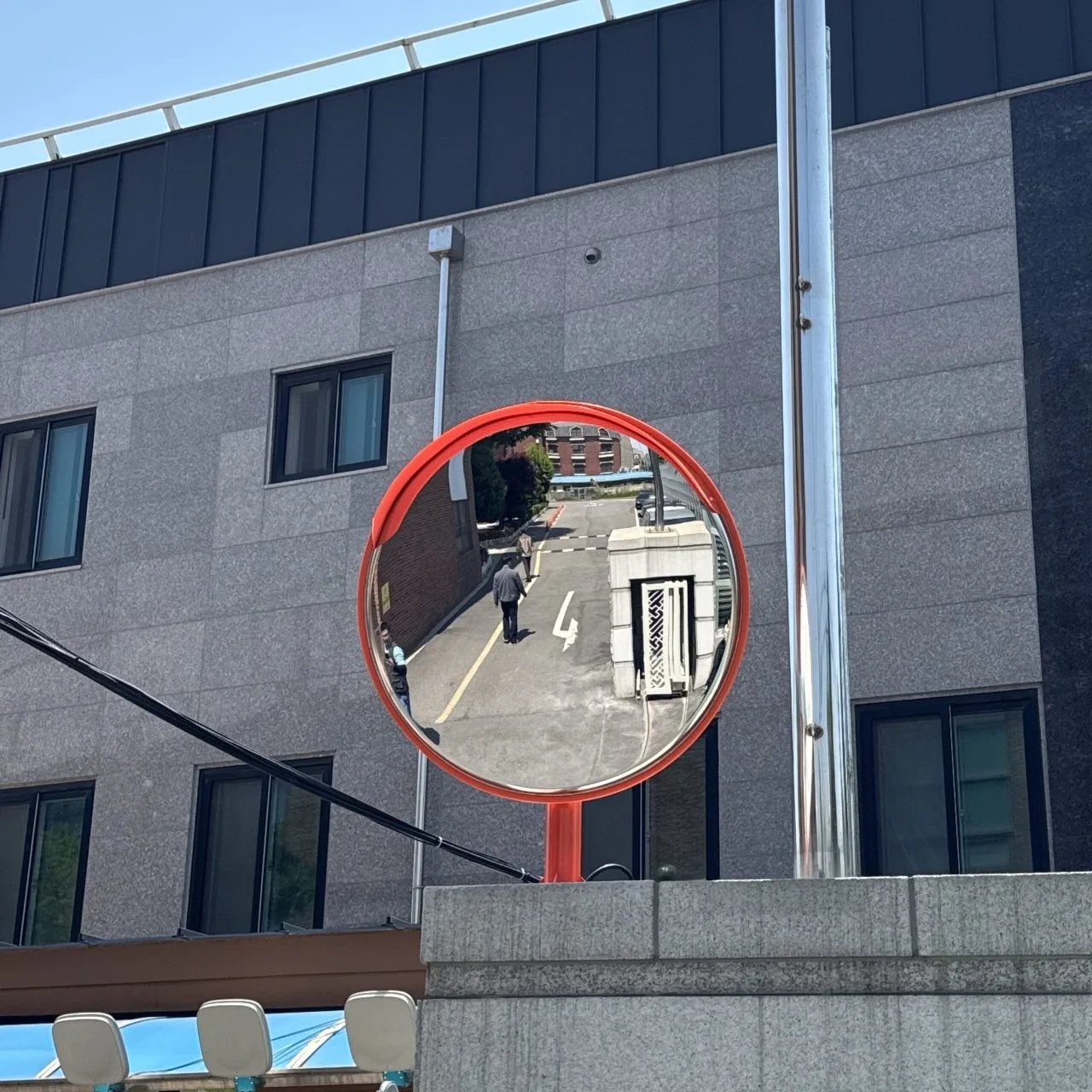 벽부형 반사경 설치 경기 오산 5