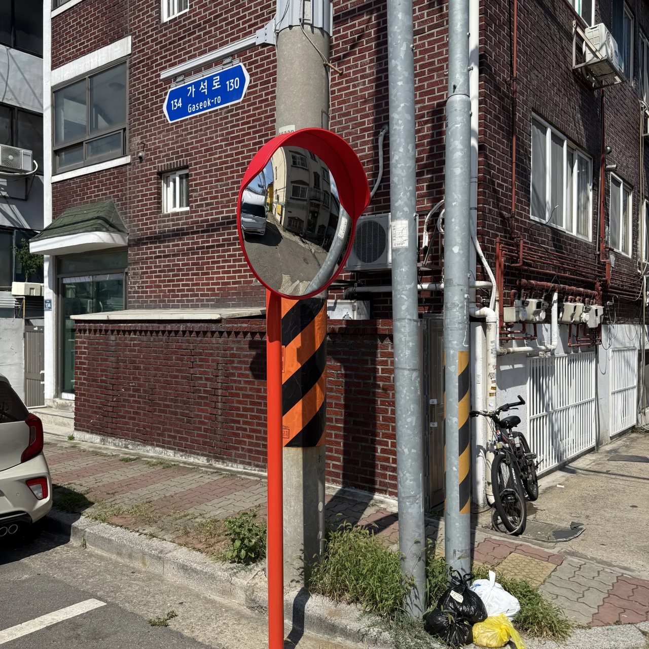 골목 반사경 신설 경기 오산 1