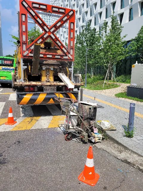 경사로 미끄럼방지 시공 충북 충주