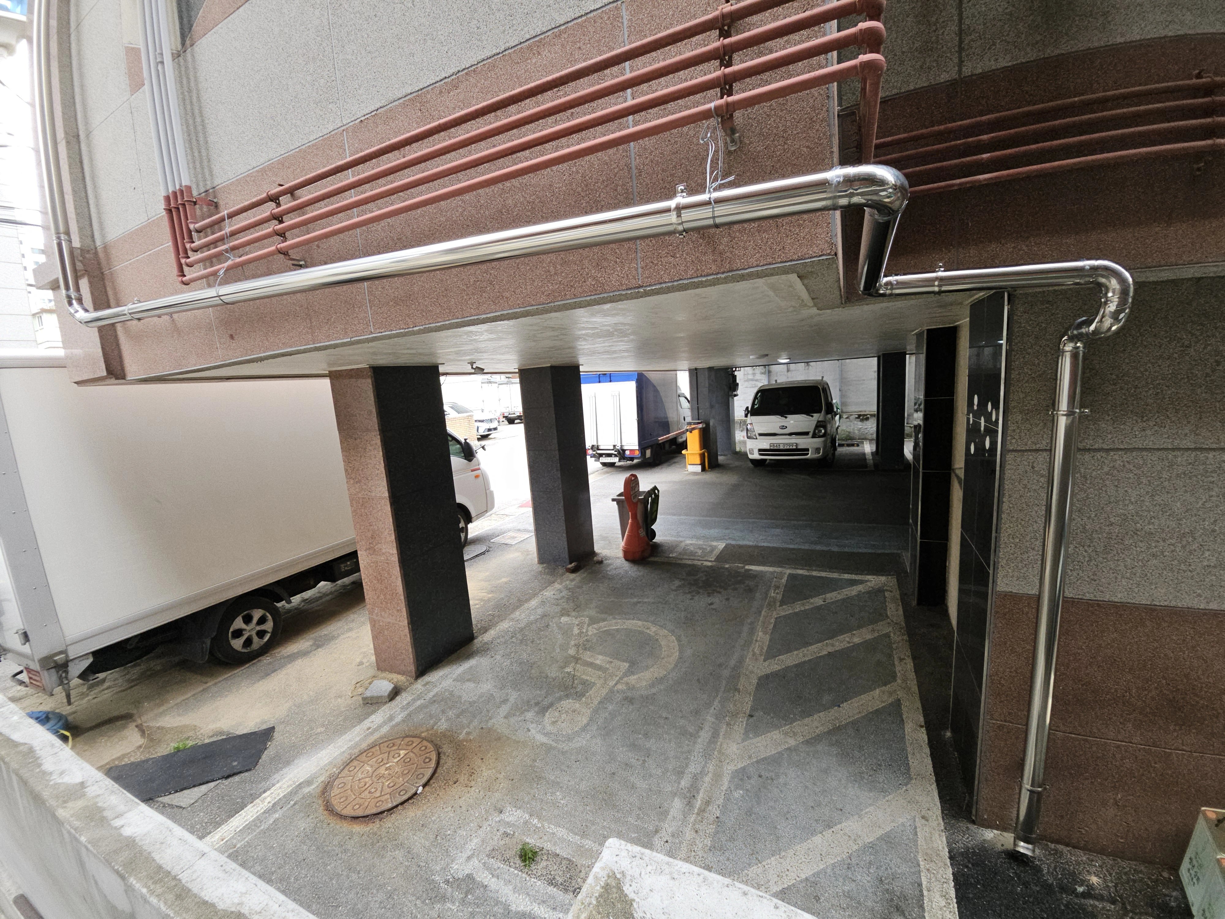 세로 배수관 시공 충북 충주 5