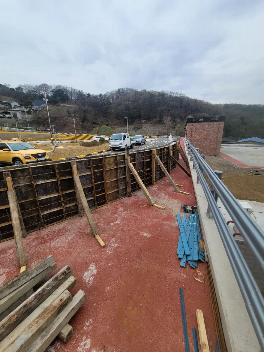 서울 강남 보강토 옹벽 시공