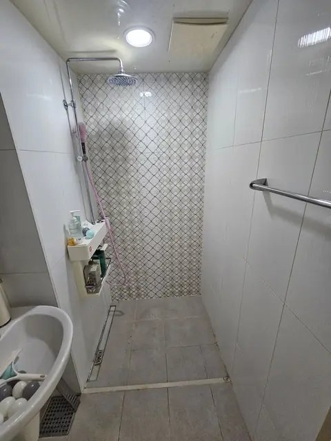 일자형 샤워부스 설치 충북 충주