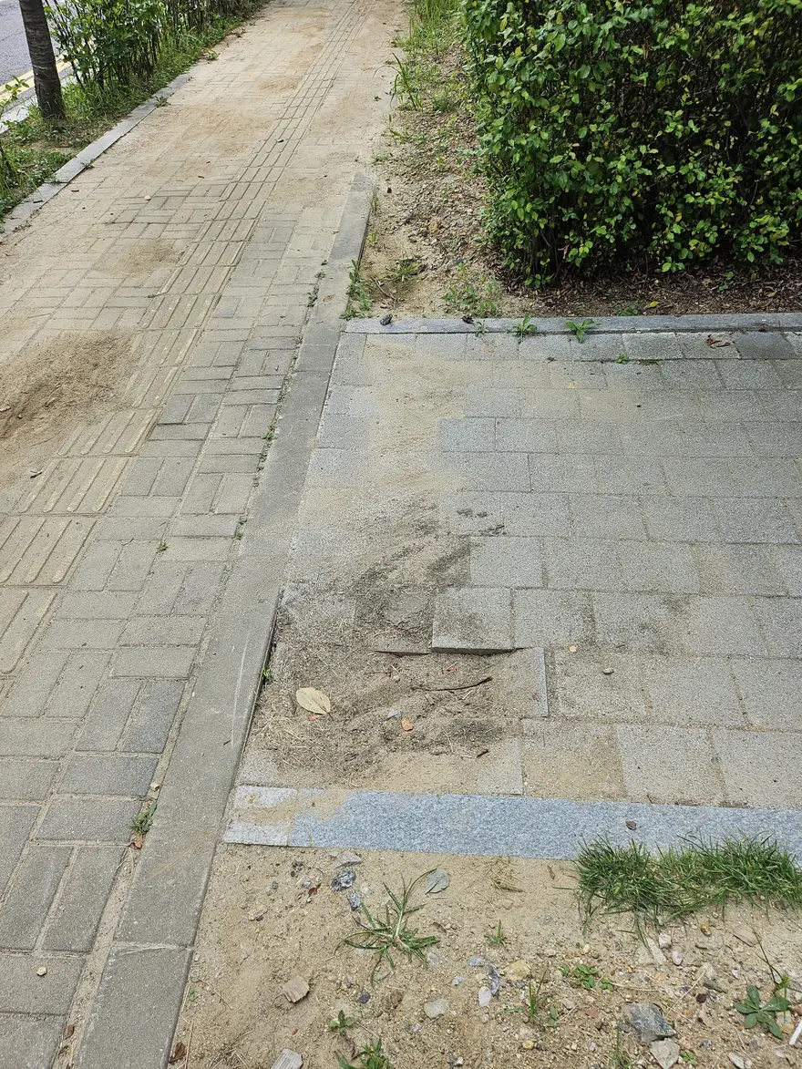 인도 블럭 보수 남양주 다산 4