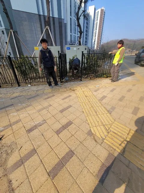 보도블럭 들뜸 수리 경기 양주