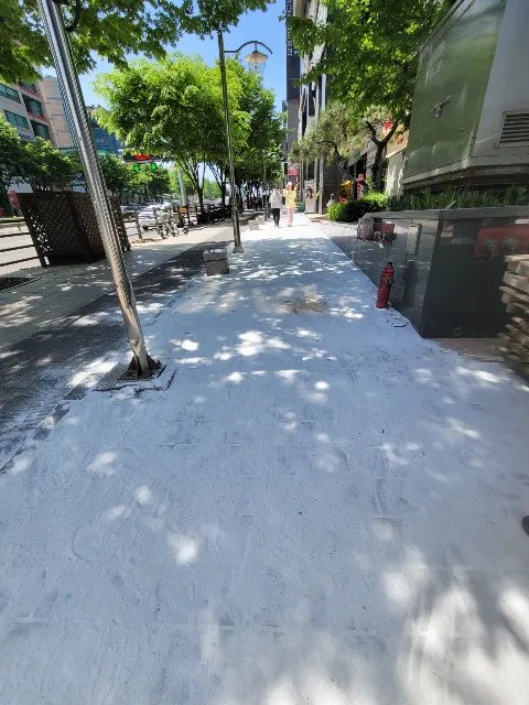 보도블럭 침하 보수 인천 서구