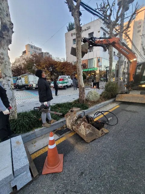 보도블럭 들뜸 수리 경기 용인