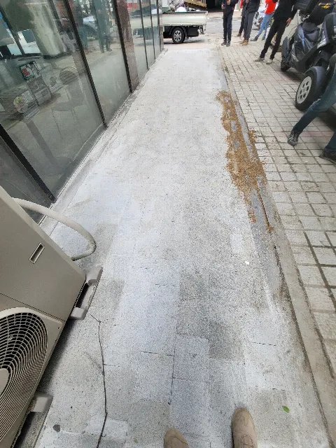 인도 블럭 보수 충북 옥천