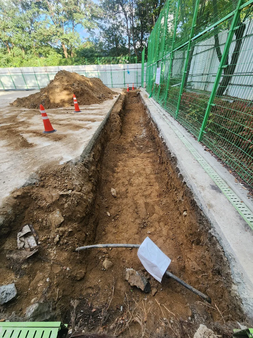경기 파주 잡석 지정 공사