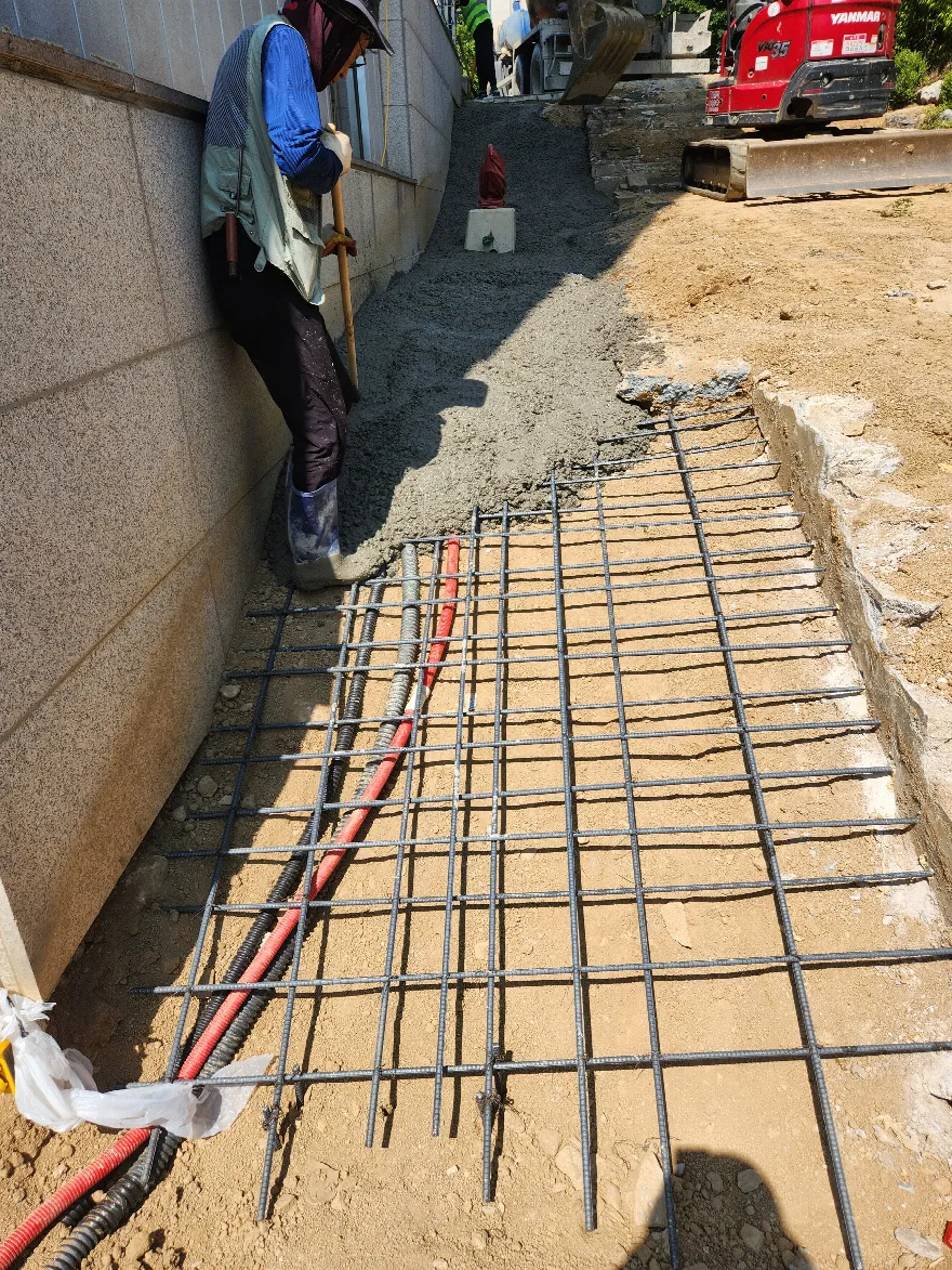 경기 용인 경계석·판석 정비